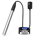 1800W Immersion Water Heater with GFCI for Hot Tubs, Tanks, Ponds & Pool