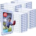 180pt Magnetic Card Holder, 40 Pack One Touch Card Holders