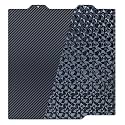 184mm PEO (Diamond Pattern) &amp; PET (Carbon Fiber Pattern) 3D Printing Bed Adhesive Build Sheet – Compatible with Bambu Lab A1 Mini