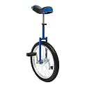 18inch Unicycle, Outdoor Adjustable Seat Height Sports Unicycle, Portable Thickened Steel Frame Balance Unicycle, W/Saddle &amp; 2 Pedals, for Outdoor Sports Fitness Exercise