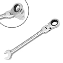 18mm Flex Head Ratchet Wrench 12 Point Chrome Vanadium Spanner
