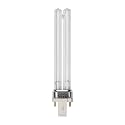 9W UV Ultraviolet G23-2 pin Base Replacement Light Clarifier Lamp Filter for Aquarium Koi Pond Fish Tank Compatible to CUV-109A
