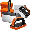 19 in 1 Griddle Cleaning Kit for Blackstone Accessories, Flat Top Grill Cleaning Kit w/Griddle Scraper, 4 Grill Stone, Griddle Brush Easy to Remove Stain - 5060