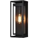 19" Large Outdoor Wall Light Fixtures, Black Porch Light