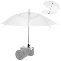 19.7" Camera Hot Shoe Umbrella Clear Camera Umbrella(NOT for Sunshade)