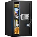 [19.7" Tall] Safe Box, 3.5 Cuft Home Safes with Fireproof Waterproof Bag