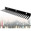 19 Slots wall mountable Cable Hanger and Organizer,Cable Holder,Cable Organizer Studio Storage,Slots Width from 5.5 to 9.5mm for Cord Management Rack