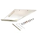 1903 Skeg Protector Guard for Mercury Mariner 40 50 60 HP 2 & 4 Stroke 1991-Present Stainless Steel Wear Tab 27341