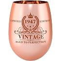 1947 79th Birthday Wine Glass Gifts for Women Her Wife Mom Grandma Sister