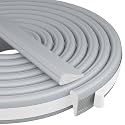 Kneelisa 196” Wedge-Shape Foam Window Weather Stripping Door Seal