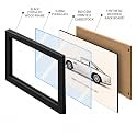 1963 DB5 Classic Sports Car Premium Framed