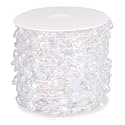 196FT 13mm Rainbow Pearl Heart Beads String Garland Roll Bulk for DIY Craft