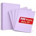 1InTheOffice Lilac Colored Copy Paper, Crafting & Office, 8.5 x 11", 20 lb, 500 Sheets