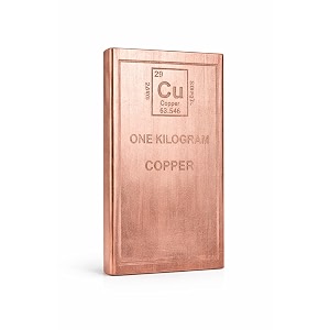 1kg pure copper bar 999 fine  1000g solid bullion block  investment vastu industrial raw material collecting casting amp decorative use