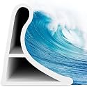5M Water Stopper for Bathroom Kitchen Slab Bathroom Water Stopper Silicone Dam Barrier for Kitchen Sink Self-Adhesive Water Stopper for Bathroom Divider Floor Stopper Strip with Glue(Black)