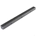 1Mod 15x15x200mm Gear Rack #45 Steel Black Oxide High Frequency Processed x 1Pc