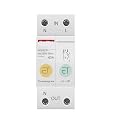 1P+N Circuit Breaker Energy Power kWh Meter Switch Relay Voltmeter Current Leakage Protection Limiter