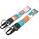 1Pack Anime Keychian,Japanese Culture Motorcycle &amp; Auto Key Tags Jet Tag for Car Scooter Keys (AK-5-24-E)