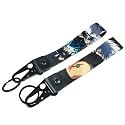 1Pack Anime Keychian,Japanese Culture Motorcycle &amp; Auto Key Tags Jet Tag for Car Scooter Keys (AK-9-02-B)