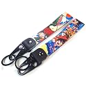 1Pack Anime Keychian,Japanese Culture Motorcycle &amp; Auto Key Tags Jet Tag for Car Scooter Keys (AK-3-2-M)