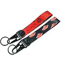 1Pack Anime Keychian,Japanese Culture Motorcycle &amp; Auto Key Tags Jet Tag for Car Scooter Keys (AK-3-2-K)
