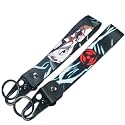 1Pack Anime Keychian,Japanese Culture Motorcycle &amp; Auto Key Tags Jet Tag for Car Scooter Keys (AK-3-2-T)