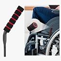 1Pack Black Wheelchair Brake Extension Handles Fits Standard 3/4 inch