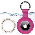 1|2|4Pack for Apple AirTag Holder with Keychain for Air Tag 2nd/1st Gen