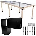 1Pc 2-Way Pergola Brackets 90 Degree Post Conector 6x6