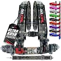 1pc 50 Cal Camo 5 Point Harness 2 inch Straps, Racing Harness Seat Belt