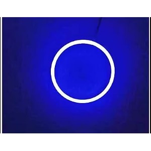 auto mt car bike 60mm 70mm drl daytime running light angle eyes led ring bike cob led angel eyes halo ring drl halo ring cob chips 1pc blue 70mm