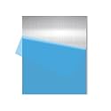 1PCS 6061 Aluminum Sheet Metal 1/8" x 10" x 12", Aluminum Plates Covered with Protective Film, Heat Treatable Aluminum Flat Bar for DIY Craft, Industry