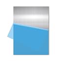 1PCS 6061 Aluminum Sheet Metal 1/16" x 10" x 16", Aluminum Plates Covered with Protective Film, Heat Treatable Aluminum Flat Bar for DIY Craft, Industry