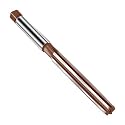 1Pcs Alloy Tool Steel Manual Reamer 5/16 "inch (H8) Straight Groove Metal Reamer, Suitable for Expanding Holes, Removing Burrs, and Improving Hole Accuracy
