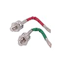 1pcs Bolt Type ZP200A 1600V Spiral Defence the diode Rectifier thyristor Generator Rotating Rectifier diode(Green Reversegre)