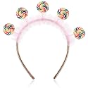 1Pcs Lollipop Headband Lollipop Headdress Candy Headband Candy Cartoon Food Princess Hair Accessories for Girls Women