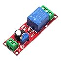 1Pcs NE555 Timer Switch Adjustable Module Time Delay Relay Module DC 5V/12V Monostable Shield Power Switch 0~10S