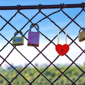 1pcs red heart shaped padlock cute love lock with key for small wooden jewelry boxes suitcase cabinet notebook or lover39s gift