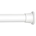 1Pcs Spring Tension Curtain Rod, White Tension Rod 32-76 Inch
