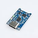 (1PCS) TP4056 USB-C 5V 1A Lithium Battery Charging Module with Dual Protection IC – 18650 Li-ion LiPo Charger Board with Overcharge & Overcurrent Protection