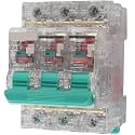 1Pcs Transparent Miniature Circuit Breaker Electrical Tenggen Transparent Air Open TGBT-63 AC Circuit Breaker 32A63A(TGBT-634PC63(Xiangyun3.0))