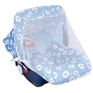 1st step 5 in 1 carrycot with anti-mosquito mesh-blue mblsa