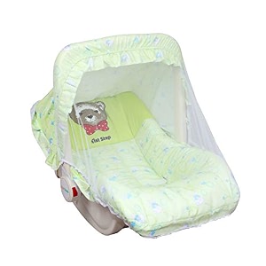1st step 5 in 1 carrycot with anti-mosquito mesh-green mlgr