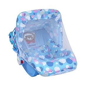 1st step 5 in 1 carrycot with anti-mosquito mesh-blue mblbub