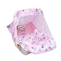 1st Step 5 in 1 Carrycot with Anti-Mosquito Mesh-Pink (MPKDT)