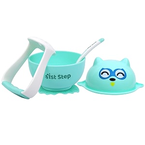 1st step 5 in 1 manual baby food maker and processor green