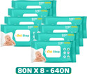 1st Step Baby Wet Wipes Enriched With Aloe-Vera And Jojoba Oil (Pack Of 8)