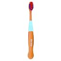 1st Step BPA Free Baby Toothbrush With Ultra-Soft Bristles (Orange, 1 Pc)
