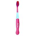1st Step BPA Free Baby Toothbrush With Ultra-Soft Bristles (Pink, 1 Pc)