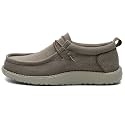 1TAZERO Men's Wide Slip On Shoes Casual Loafers Arch Support Comfort